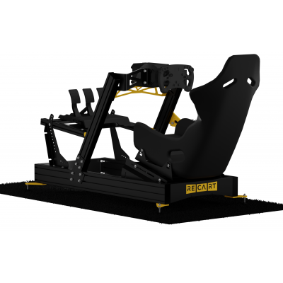 Simracing Cockpit RECART REVO Schwarz