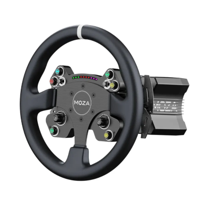 MOZA R9 V3 + CS V2P Steering Wheel