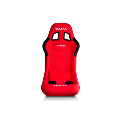 Fotel wyścigowy Sparco Sprint+, czerwony