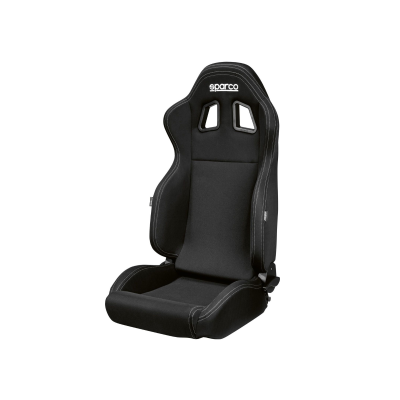 Sparco R100 Adjustable Sports Seat, Black