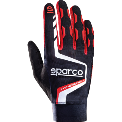 Sparco Hypergrip+ Sim Racing gamingové rukavice | černo-červená