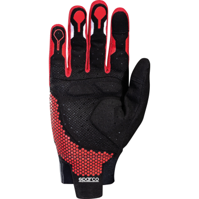 Sparco Hypergrip+ Sim Racing gamingové rukavice | černo-červená