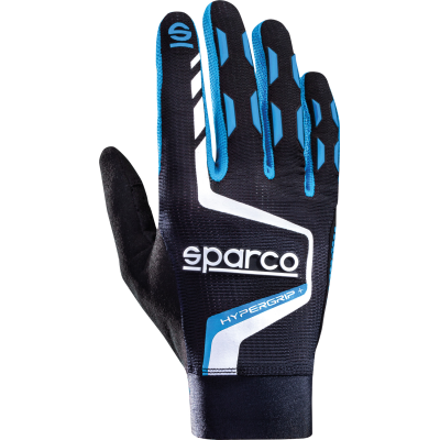Sparco Hypergrip+ Sim Racing gamingové rukavice | černo-modrá