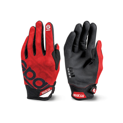 Sparco Meca-3 Rukavice pro mechaniky | červená