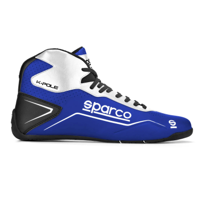 Sparco K-Pole Kartingové boty | modrá-bílá