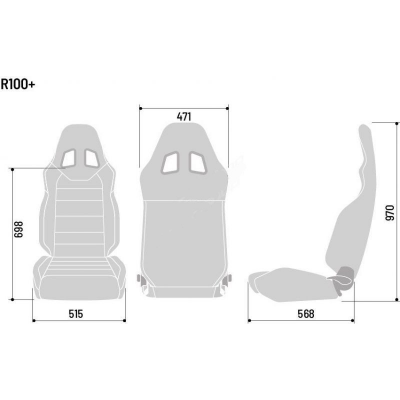Sparco R100 MY2 spot seat