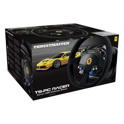 Kierownica Thrustmaster zawierająca podstawową wersję TS-PC Racer Ferrari 488 Challenge Edition na PC