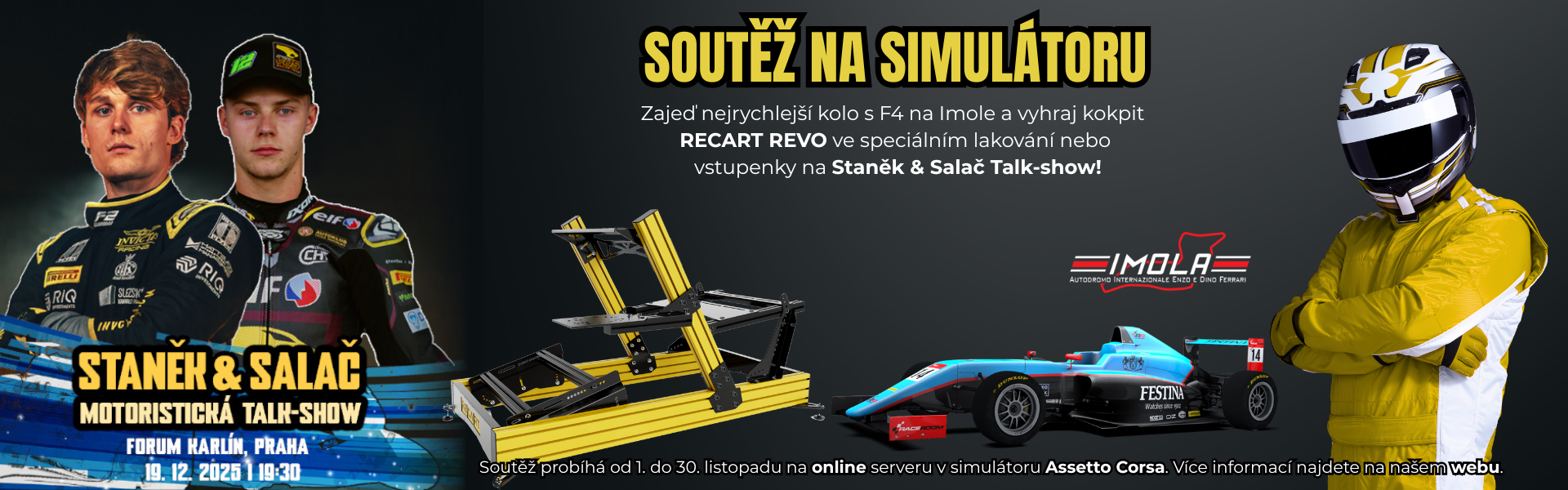 banner sim racing recart eshop