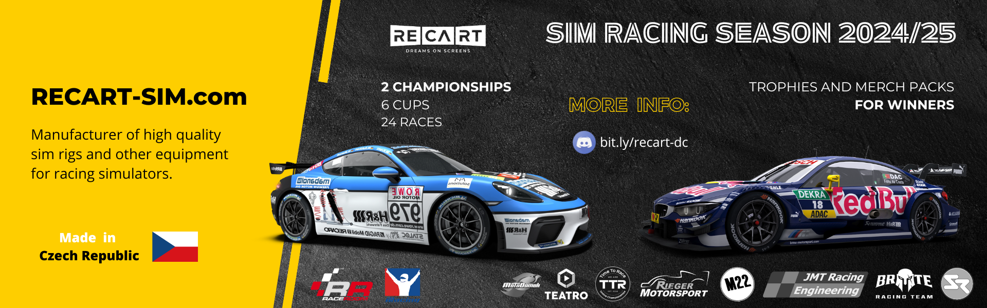 banner sim racing recart eshop